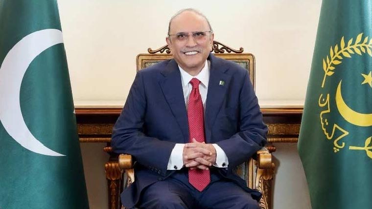 صد رزرداری 4روزہ دورے  پر آج عراق جائینگے 