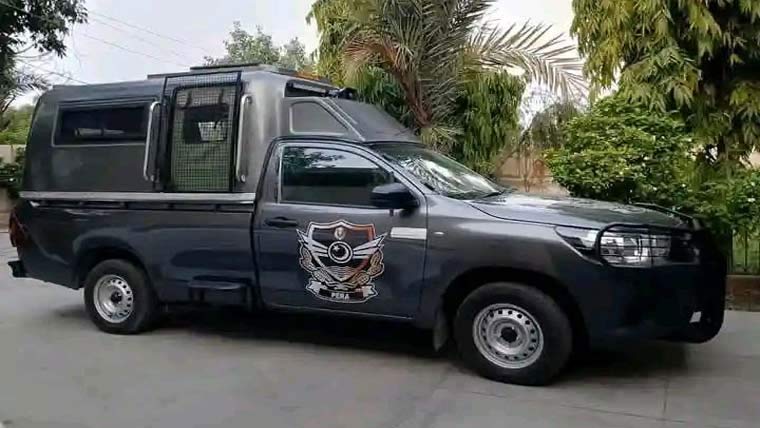 پیرافورس کی پاہڑیانوالی میں  کارروائی ، تجاوزات پردکانیں سیل 