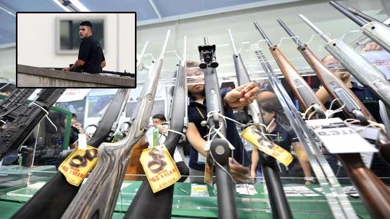 سڈنی بیچ کے شوٹر ساجد نے اسلحہ دکان کا دورہ کیا:فلپائن پولیس 