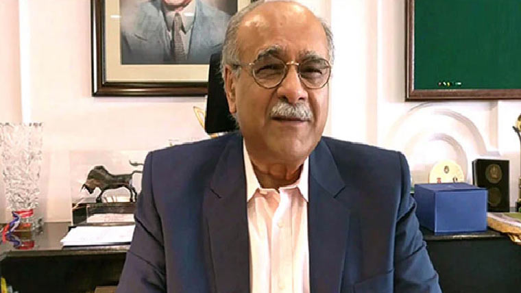 عمران کی قید سے ن لیگ ،پیپلزپارٹی کی سیاست قائم :نجم سیٹھی