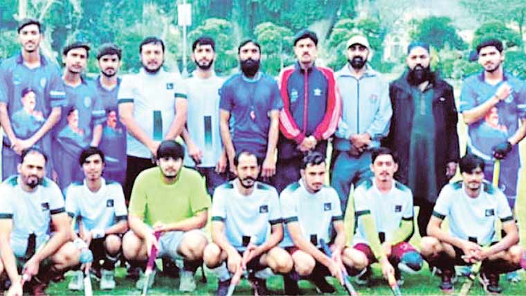 شیخ نعیم اختر ہاکی اکیڈمی نے  ایگریکلچر یونیورسٹی کوشکست دے دی