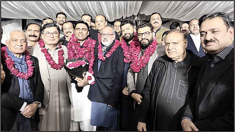  خرم الطا ف بھٹی گجرات جمخانہ کے سیکرٹری منتخب ہوگئے 