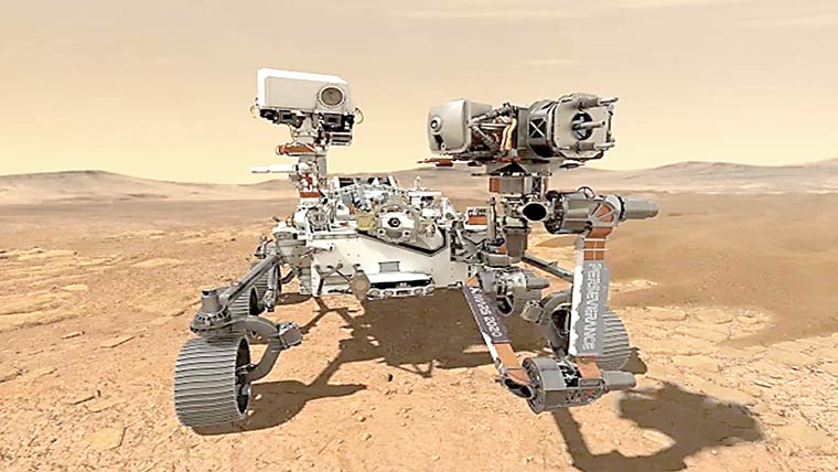ناسا کی گاڑی مریخ پر میلوں سفر کا ریکارڈ توڑنے کے قریب 