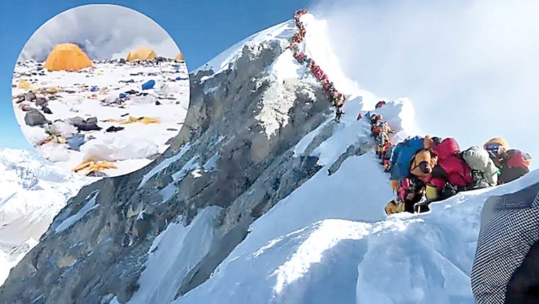 دنیا کے ’’بلند ترین کوڑے دان ‘‘ کی صفائی کی تیاری