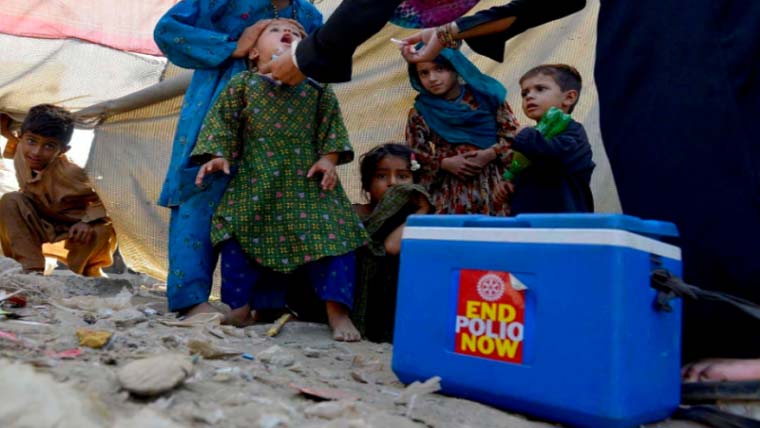 ملک گیر پولیو مہم اختتام پذیر ، 4 کروڑ  46 لاکھ بچوں کی ویکسینیشن مکمل 