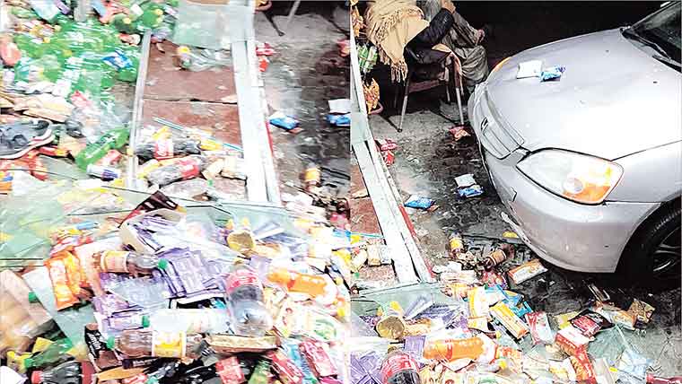 ٹریفک حادثات ،ماں بیٹے سمیت 4افراد زخمی ،بھاری نقصان