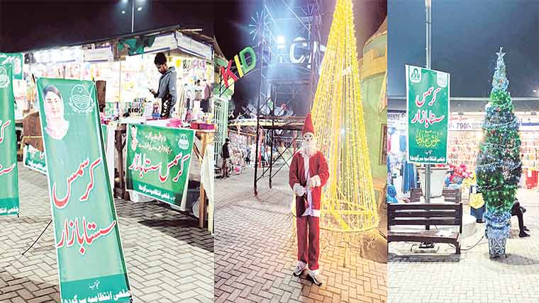 تحصیلوں میں خصوصی سستے کرسمس بازار قائم کر دئیے گئے