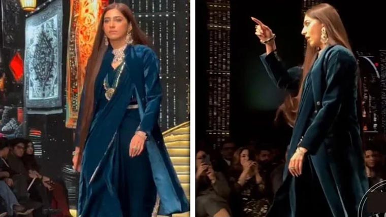 نعیمہ بٹ کی ریمپ واک تنقید کی زد میں آگئی