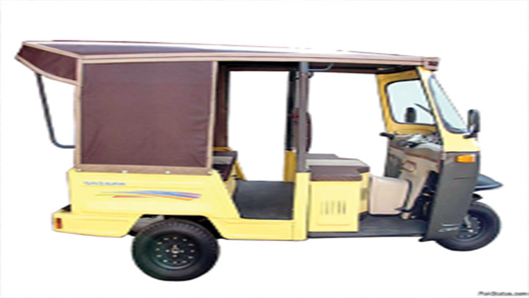 رکشے سے بیٹری چوری 