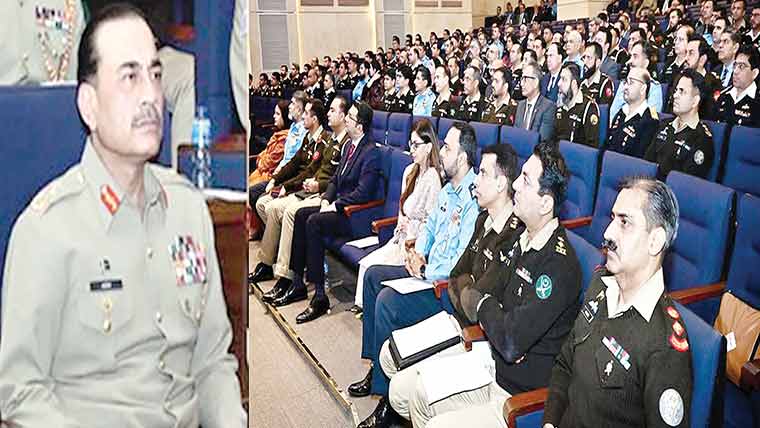 چیلنجز سے نمٹنے کیلئے ہم آہنگی ضروری :فیلڈ مارشل