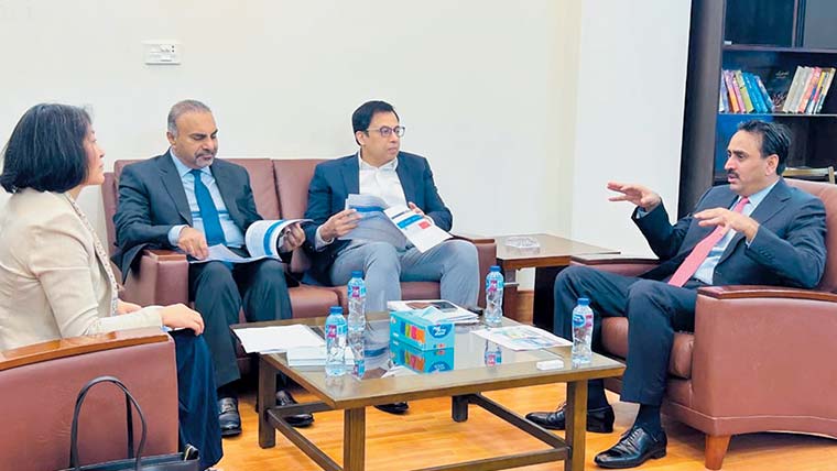 ایشیائی بینک کی ترقیاتی منصوبوں میں معاونت کی یقین دہانی 