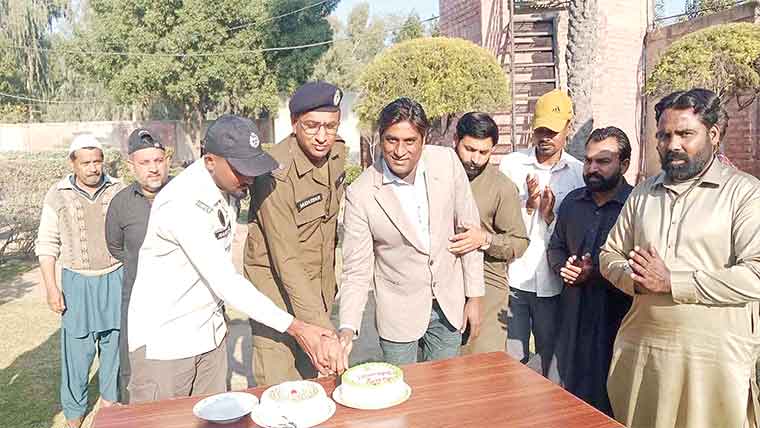 مسیحی برادری کے اہلکاروں کے اعزاز میں ایک پروقار تقریب کا انعقاد 