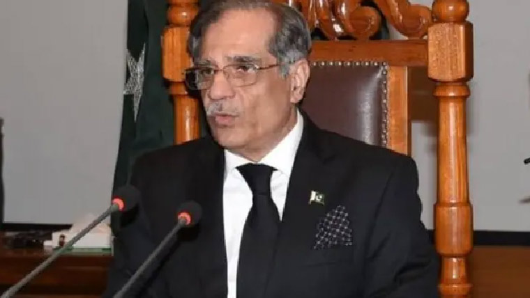  الیکشن شفاف نہیں تو جمہوریت کا وجود نہیں ہو سکتا:ثاقب نثار