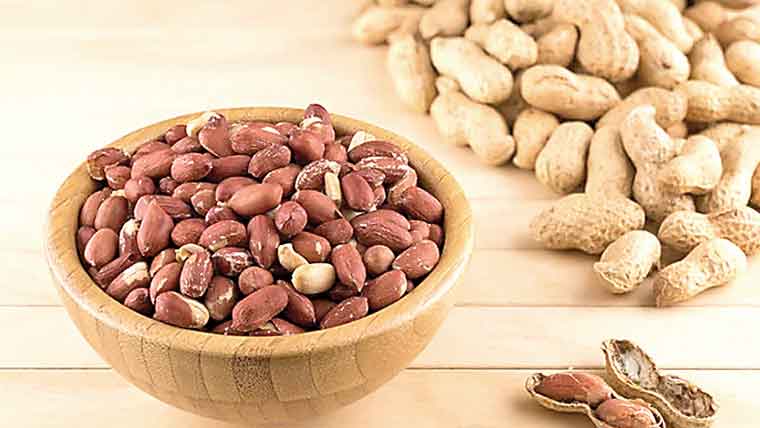  مونگ پھلی کھانے کا بہترین وقت شام کا ہوتا ہے 