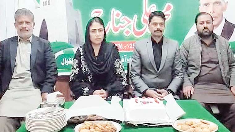 میونسپل کمیٹی ملکوال میں قائد اعظم ؒکے یوم ولادت پرتقریب 