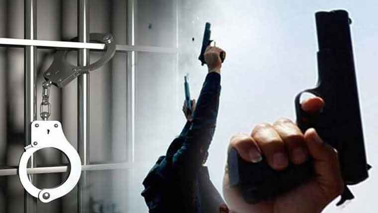 ہوائی فائرنگ میں ملوث ملزمان گرفتار