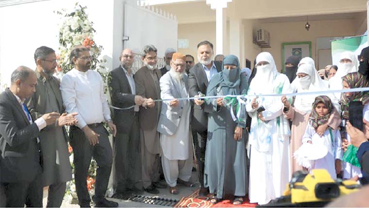 یتیم لڑکیوں کے لئے آغوش ہوم کا افتتاح کر دیا گیا  