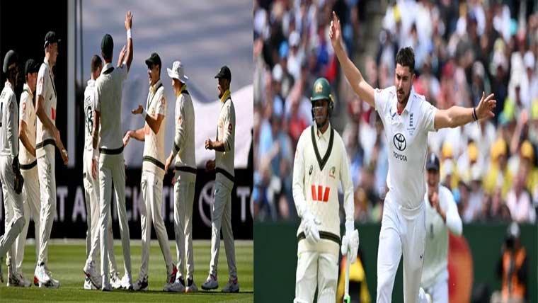  ایشیز سیریز : باکسنگ ڈے ٹیسٹ کے پہلے روز 20 وکٹیں گرگئیں