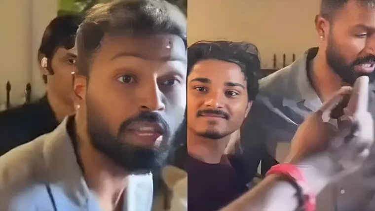 بھاڑ میں جا، سیلفی نہ لینے پر مداح ہردک پانڈیا پر برہم