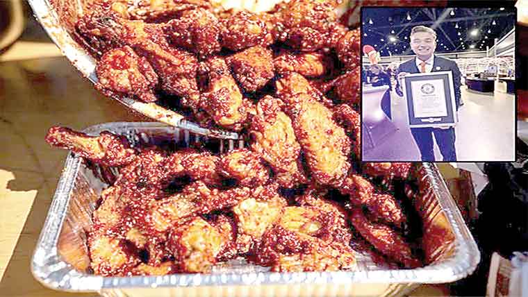 امریکا میں چکن ونگ کھانے کا سب سے بڑا مقابلہ