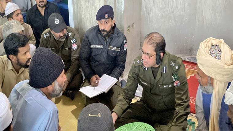 بھوانہ :ڈی پی او کی جامع مسجد بہار مدینہ میں کھلی کچہری 