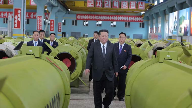 شمالی کوریا :کم جونگ اُن کا میزائلوں  کی مزید فیکٹریاں تعمیرکرنے کا حکم