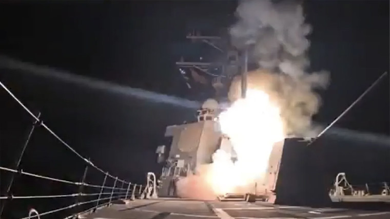 امریکی طیاروں کی نائیجیریا میں داعش کے ٹھکانوں پربمباری 