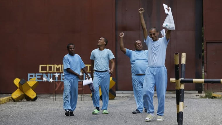 وینز ویلا :حکومت نے جذبہ خیرسگالی  کے تحت 99سیاسی قیدی رہاکردئیے 