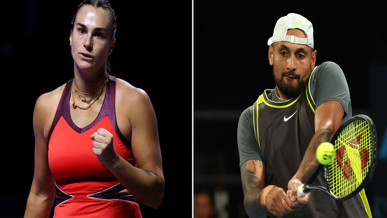  ٹینس کی دنیا میں مرد اور خاتون کھلاڑی کا انوکھا مقابلہ 