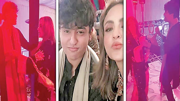 نادیہ کا بھارتی گانے پر رقص، صارفین کا حب الوطنی کا درس