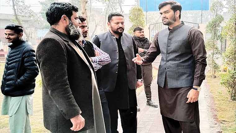 اے صدر کا دورہ لدھیوالہ ، لیڈیز  پارک کی تزئین و آرائش کا جائزہ 