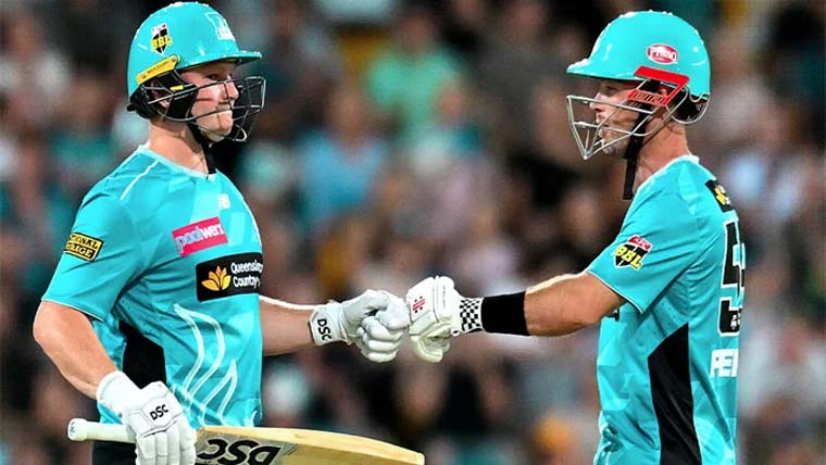 بگ بیش ٹی20لیگ، برسبین ہیٹ نے ایڈیلیڈ اسٹرائیکرز کو ہرادیا