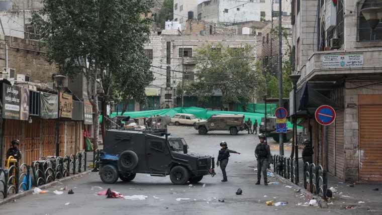 مغربی کنارے میں فلسطینی گاؤں پر مکمل لاک ڈاؤن نافذ 