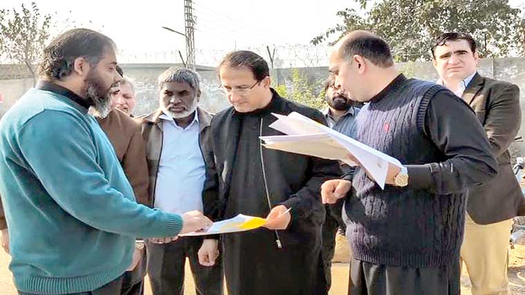 سی ای او سی بی ڈی پنجاب کا ترقیاتی منصوبوں کا جائزہ