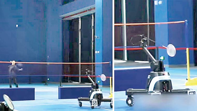 چینی بیڈمنٹن روبوٹ نے گنیز ورلڈ ریکارڈ قائم کر دیا