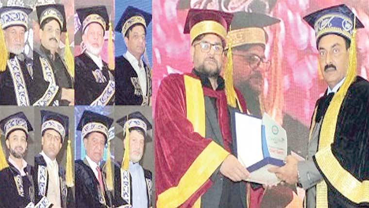نجی کالج کا کانووکیشن ،600 طلبہ و طالبات میں ڈگریاں تقسیم 