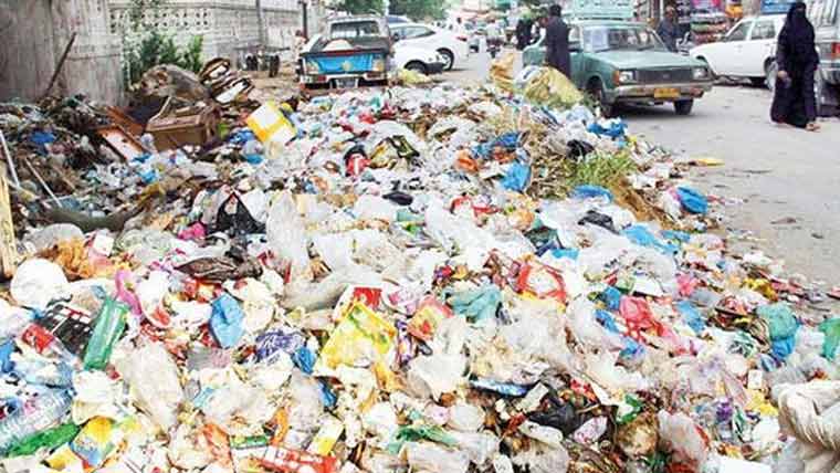 وہاڑی شہر کے بڑے علاقوں میں گندگی کے ڈھیر لگ گئے