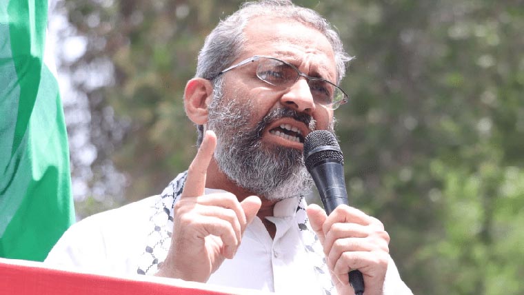 ظالموں سے کراچی کو آزاد  کرائیں گے ،منعم ظفر خان