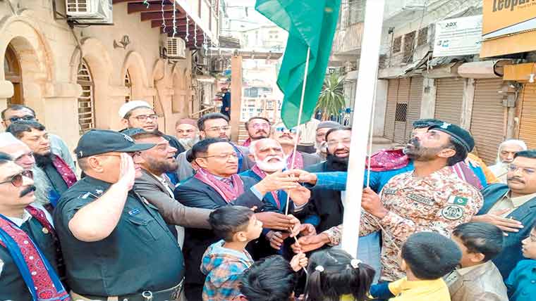  قائداعظم کی جائے پیدائش پر پروقار تقریب کا انعقاد