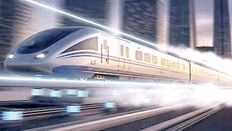  ٹرین کا دو سیکنڈز میں 700کلومیٹر رفتار پکڑنے کا ریکارڈ