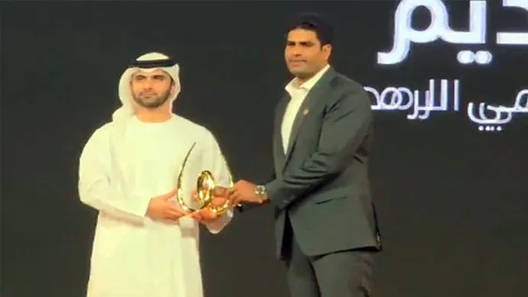  ارشد ندیم کو شیخ محمد بن زاید ایوارڈ سے نواز دیا گیا 