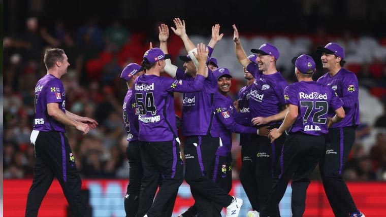 بگ بیش لیگ،ہوبارٹ ہریکینز   نے رینیگیڈز کو شکست دیدی