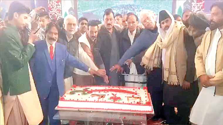 سالانہ جشن ظہور امام حسین ؓ  غازی عباس ؓعلمدار منایا گیا 