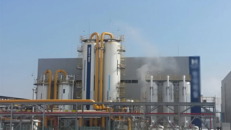 اینگرو پولیمرکا 11.7 ارب کے ہائیڈروجن پیرو آکسائیڈ پلانٹ کا آغاز