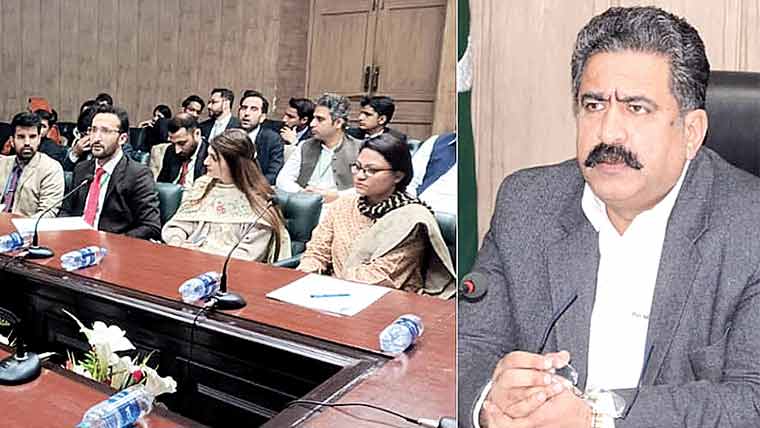 سیالکوٹ:ڈی سی سے کامن ٹریننگ افسروں کی ملاقات