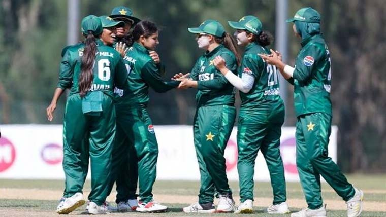  انڈر 19 ویمنز ٹی 20 ورلڈ کپ  قومی ٹیم کا دوسرا وارم اپ میچ آج 