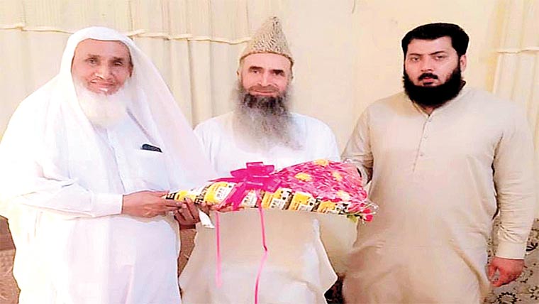  علامہ عبد الرشید حجازی سے  مولانا بہادر علی کی ملاقات