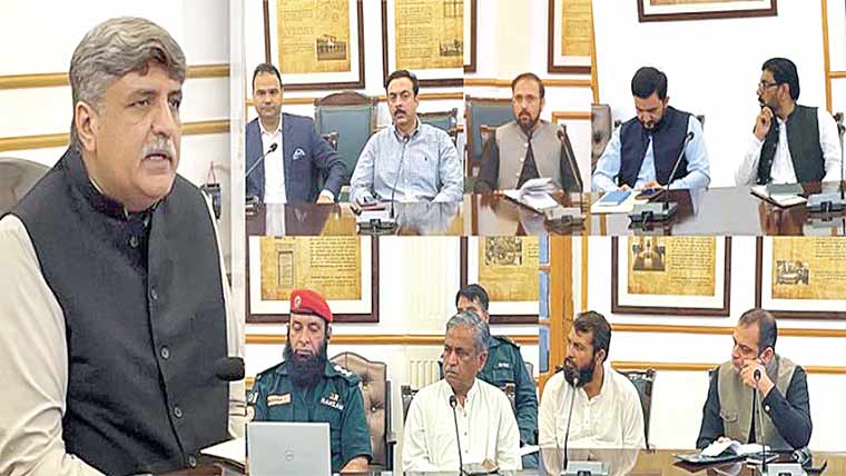 یوم عاشور پر ممکنہ بارش سے نمٹنے کیلئے اجلاس ، اہم فیصلے 