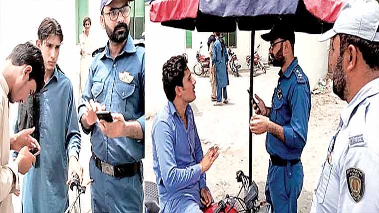 ٹریفک پولیس میانوالی کا کم عمر ڈرائیوروں کے خلاف کریک ڈاؤن 