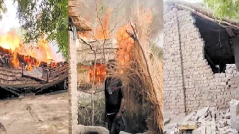  کچے میں ڈاکوؤں کے ٹھکانے اور مورچے تباہ، مجرموں کا گھیرا تنگ